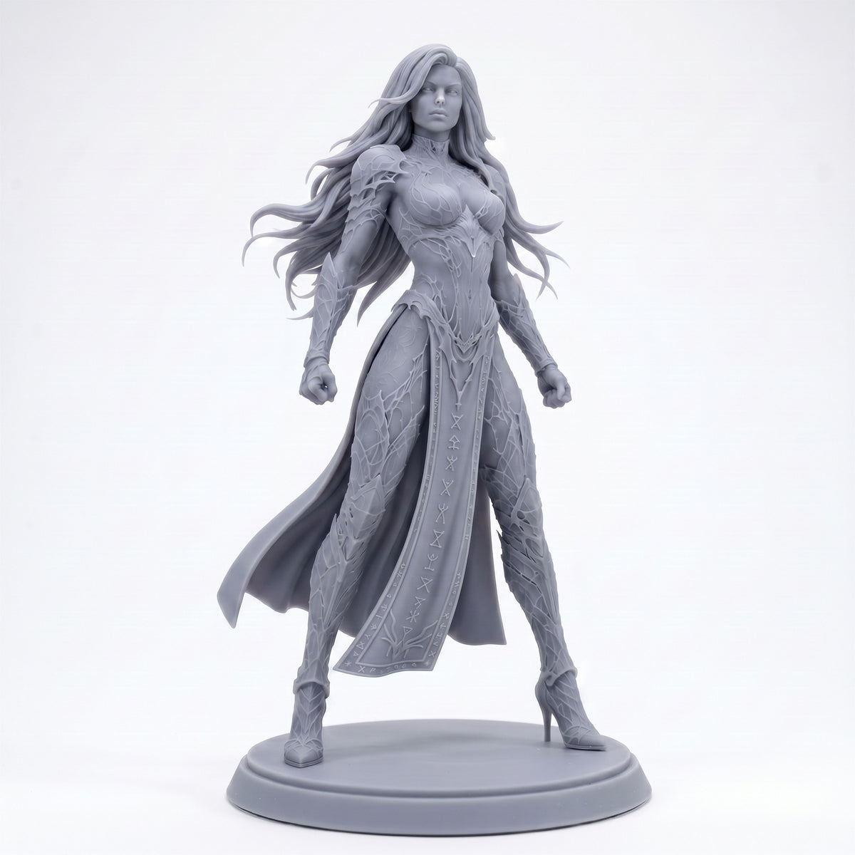 Alyra — unpainted resin miniature