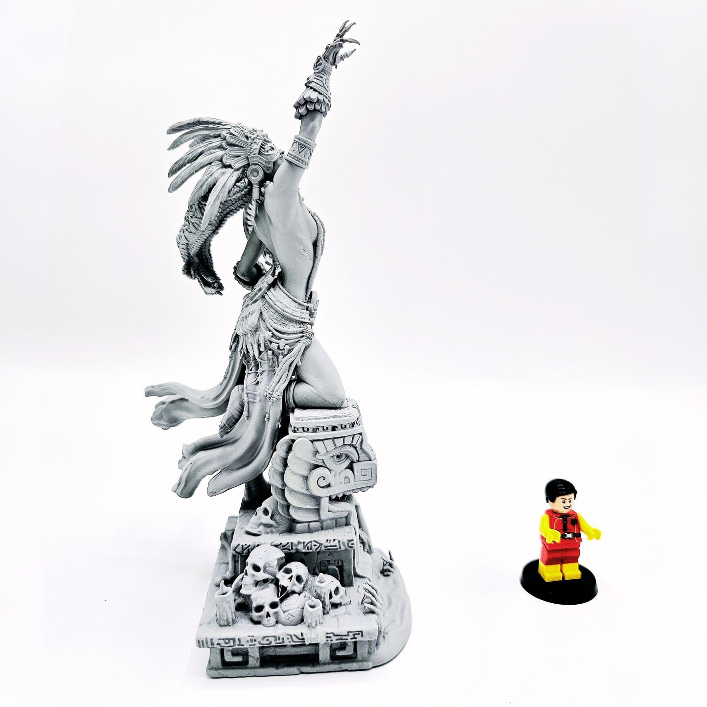 🔱 Tribal Priestess of the Cursed River – Ultra-Detail Miniature for Painting & Assembly 🔱