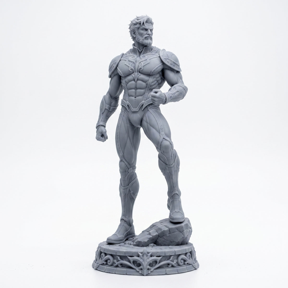 Merlin — Excalibur — unpainted resin miniature