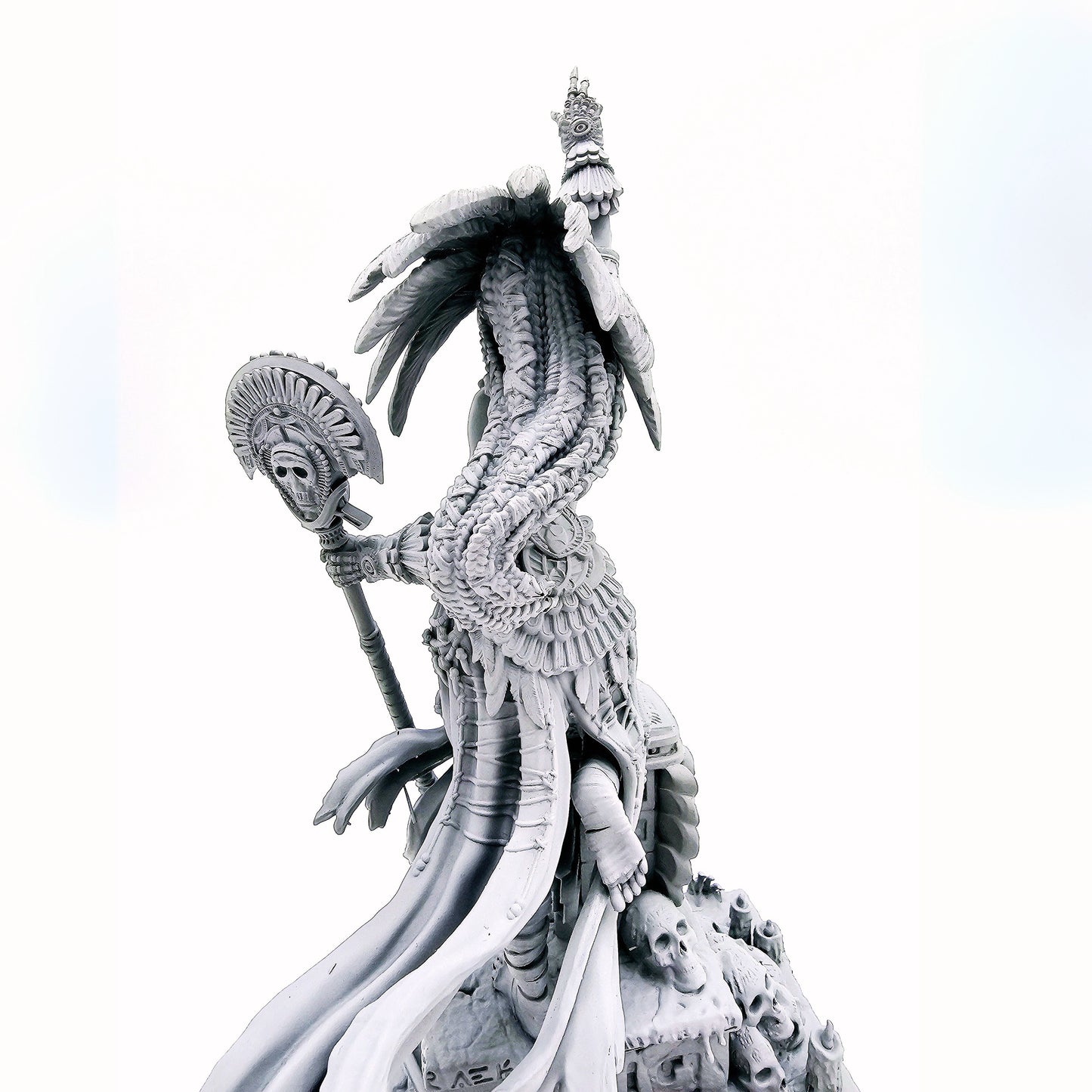 🔱 Tribal Priestess of the Cursed River – Ultra-Detail Miniature for Painting & Assembly 🔱
