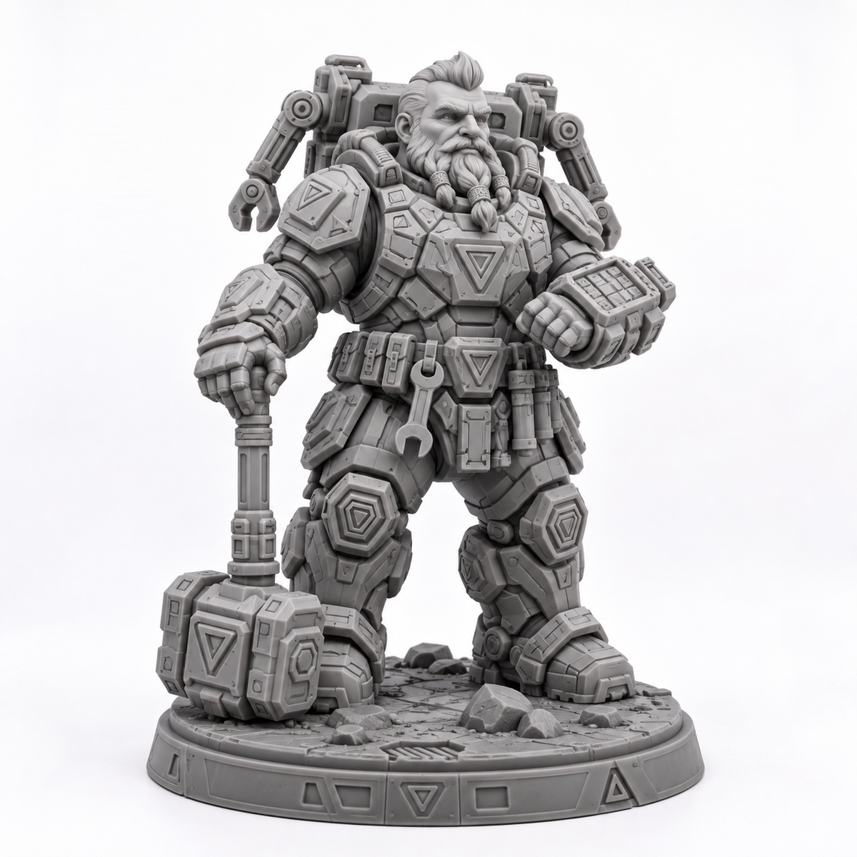ELDRIK — unpainted resin design reference