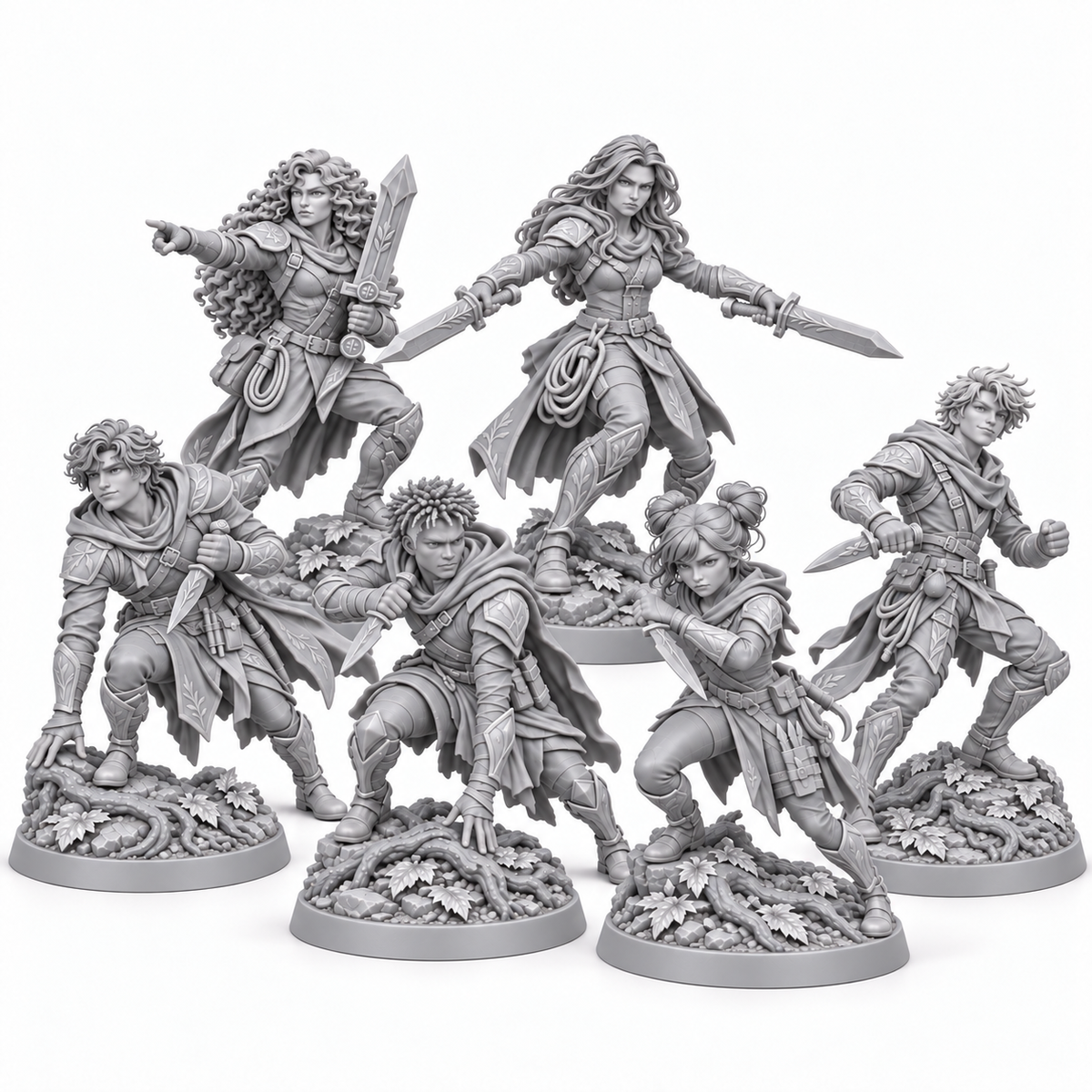 The Shadow Does Not Mean Evil — Six-Hero Varonii Set