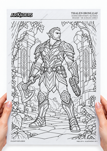 Thalen Ironleaf — thalen ironleaf hands back. Protected preview; digital PDF only.