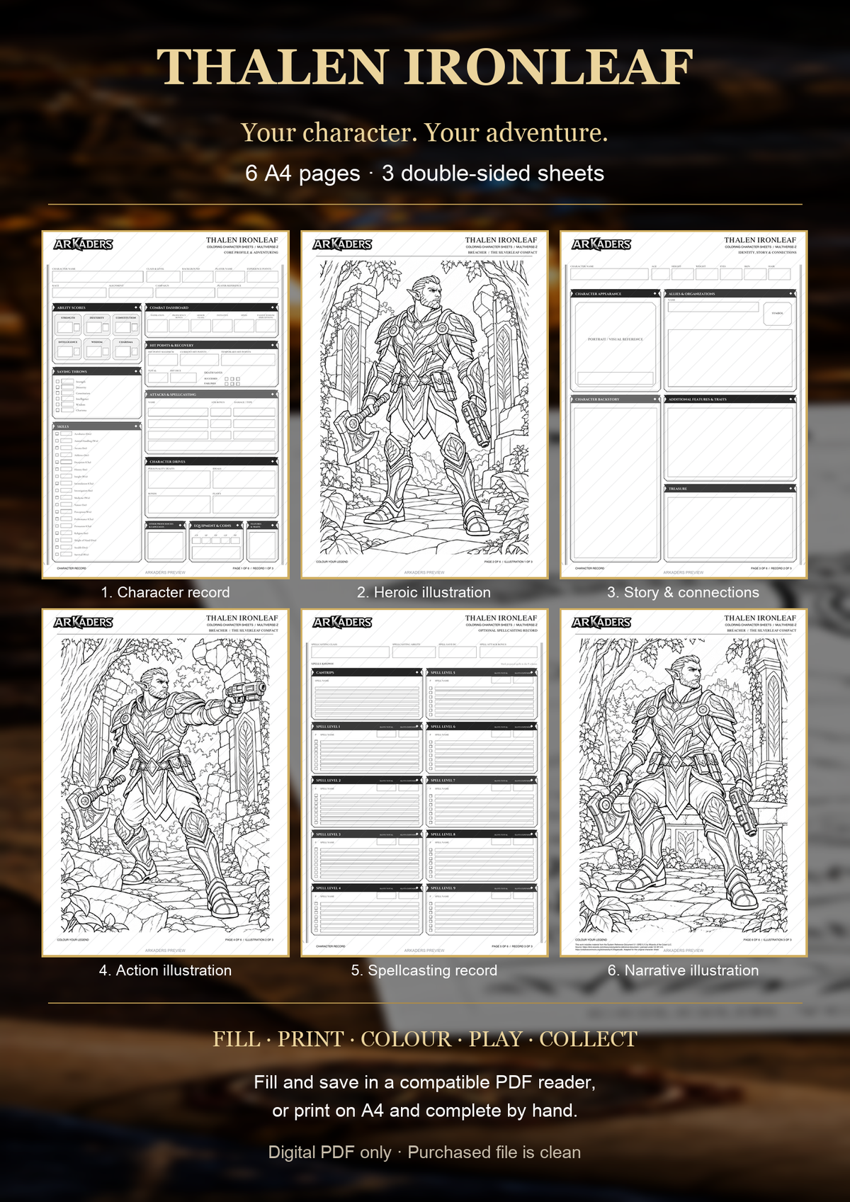 Thalen Ironleaf — thalen ironleaf content. Protected preview; digital PDF only.