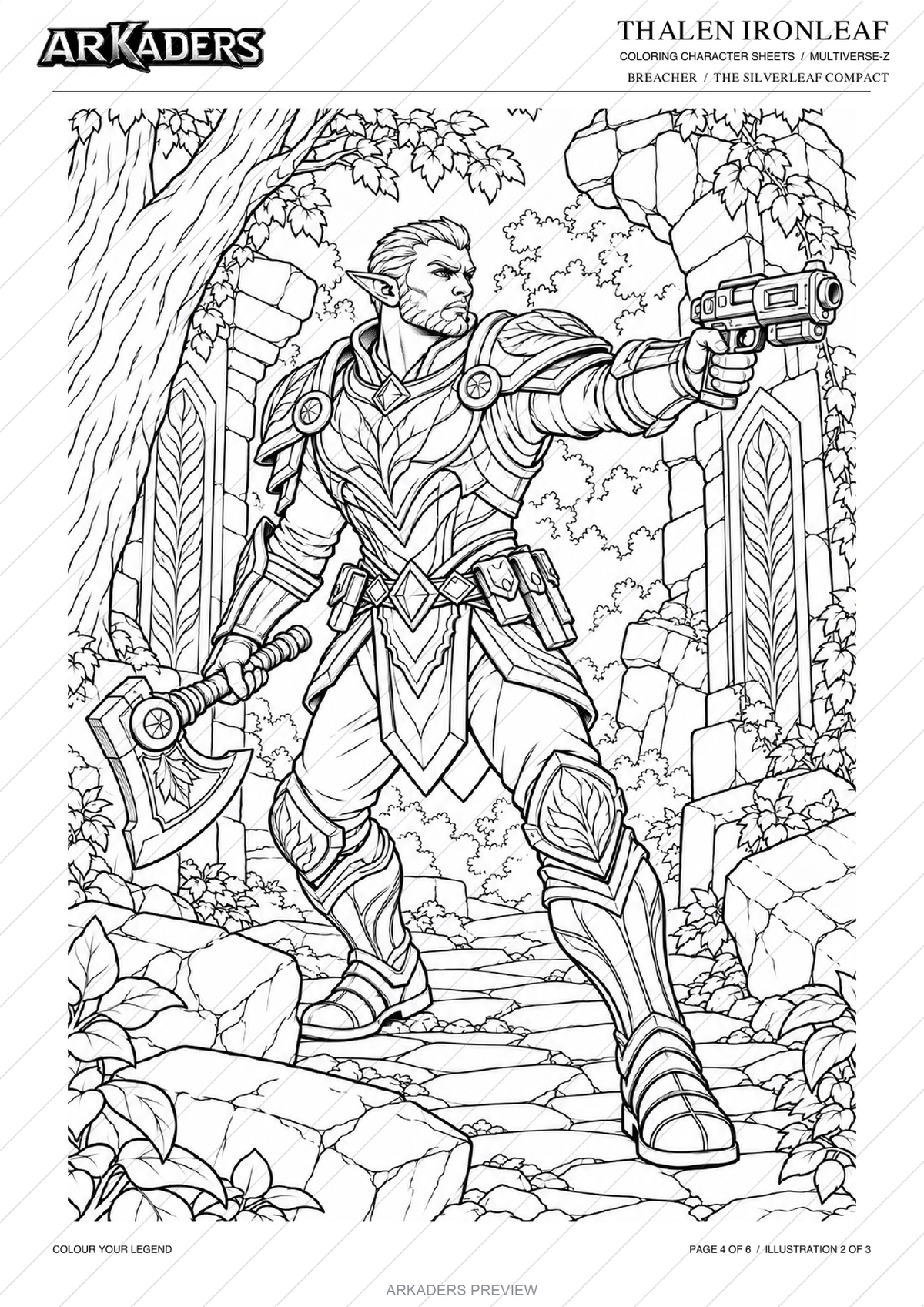 Thalen Ironleaf — thalen ironleaf page 4. Protected preview; digital PDF only.