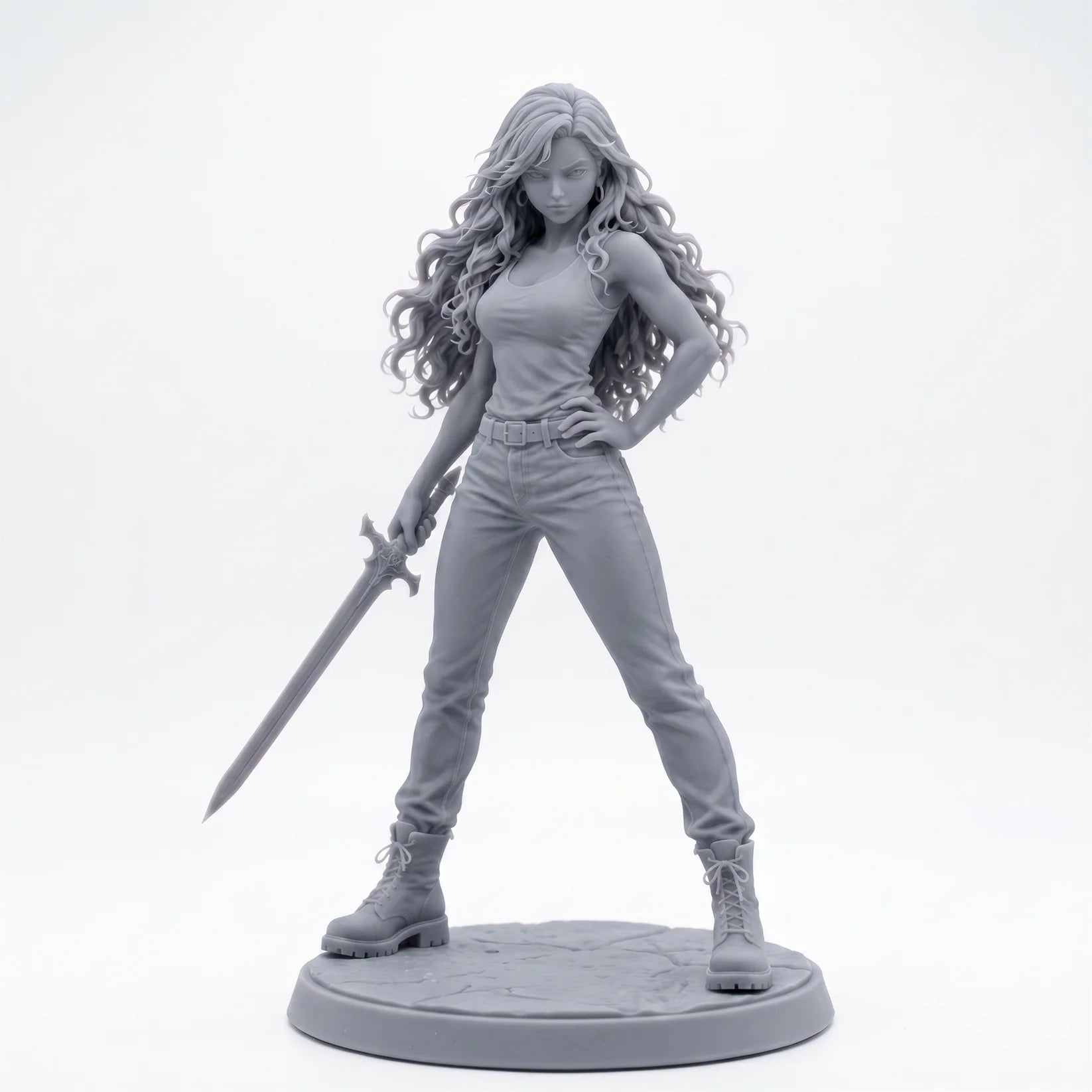 Kira — unpainted resin miniature