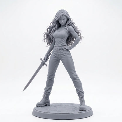 Kira — unpainted resin miniature