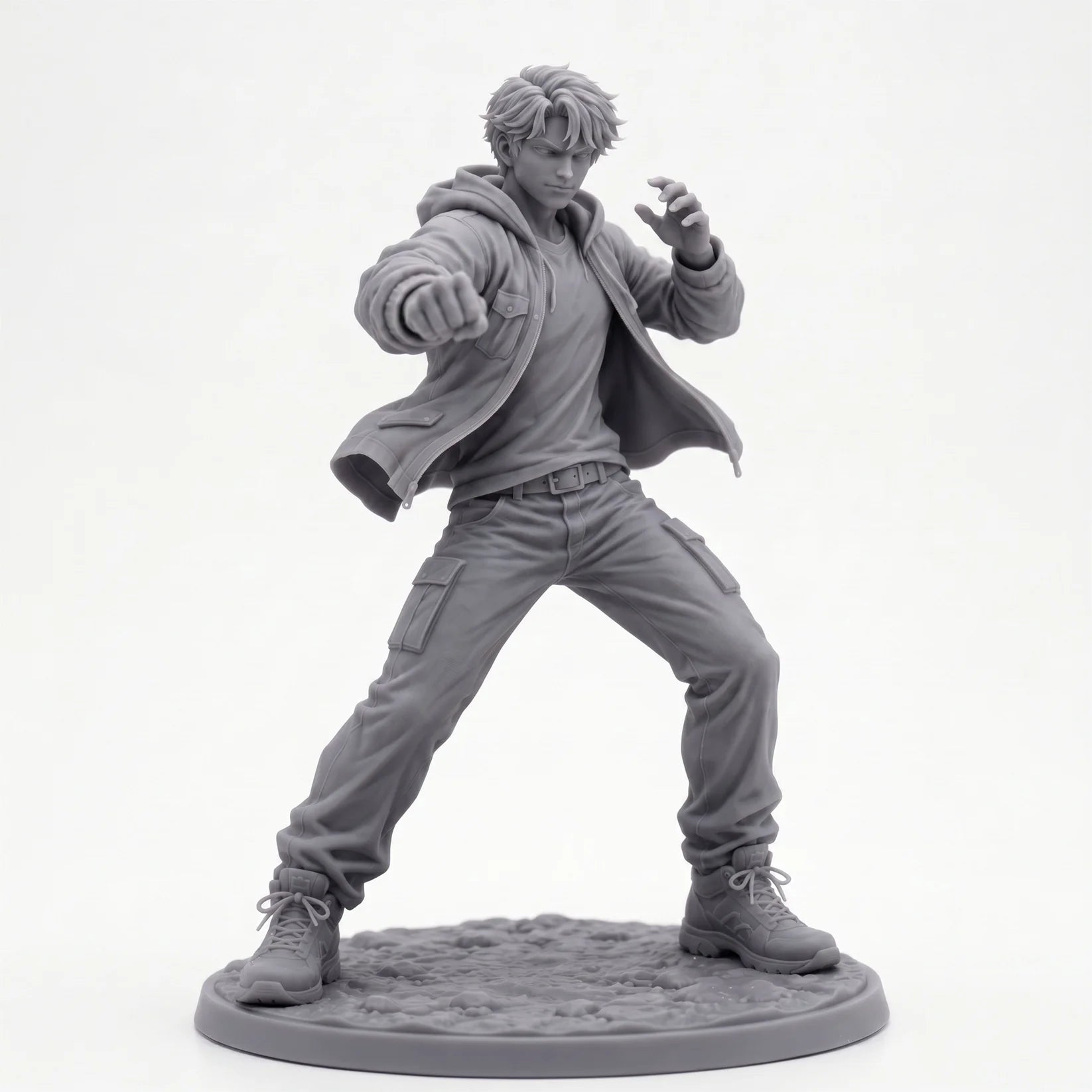 Max — unpainted resin miniature