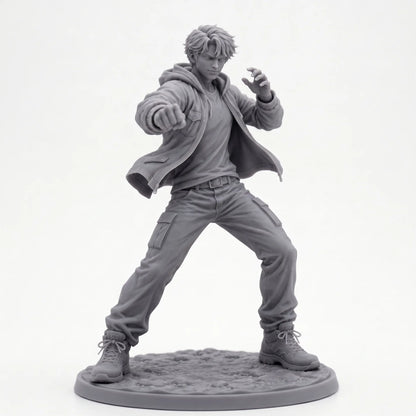Max — unpainted resin miniature