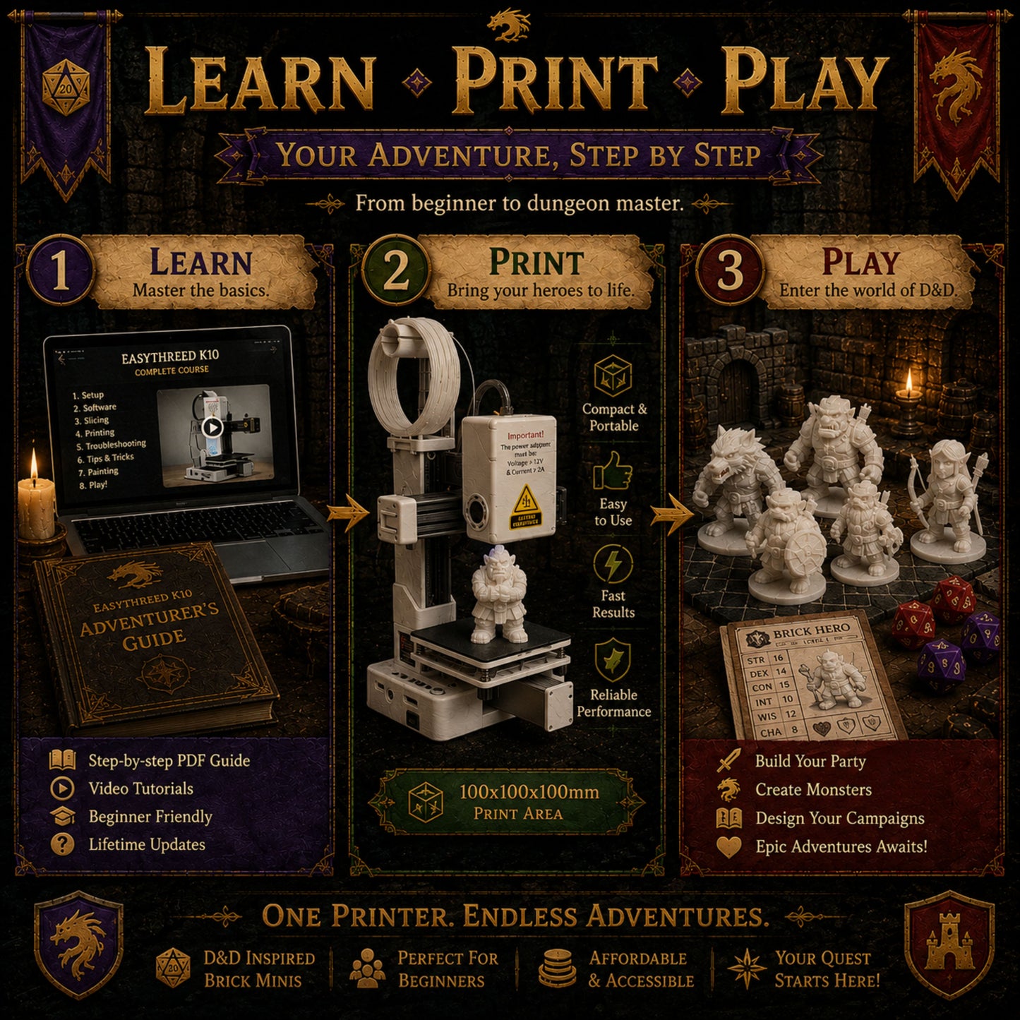 The Perfect 3D Printer For Beginners