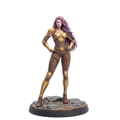 Genesis — ObiceX Adventurer Armour — painted reference; supplied unpainted