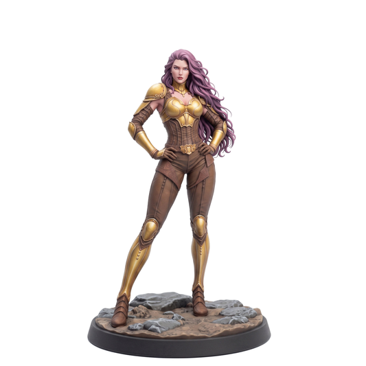 Genesis — ObiceX Adventurer Armour — painted reference; supplied unpainted