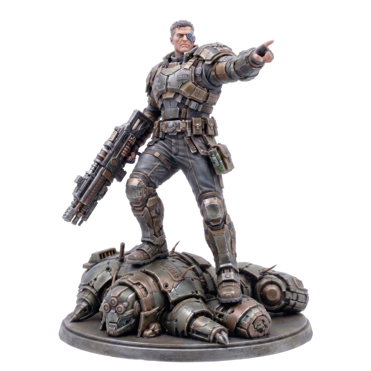 EliteX Field Commander — painted reference; supplied unpainted