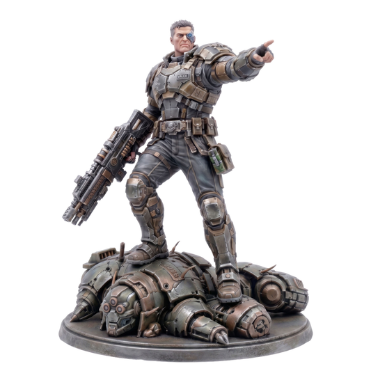 EliteX Field Commander — painted reference; supplied unpainted