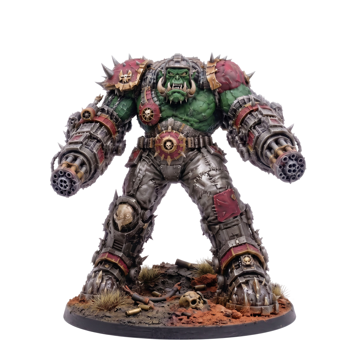 Drazmok Twinbore — painted reference; supplied unpainted