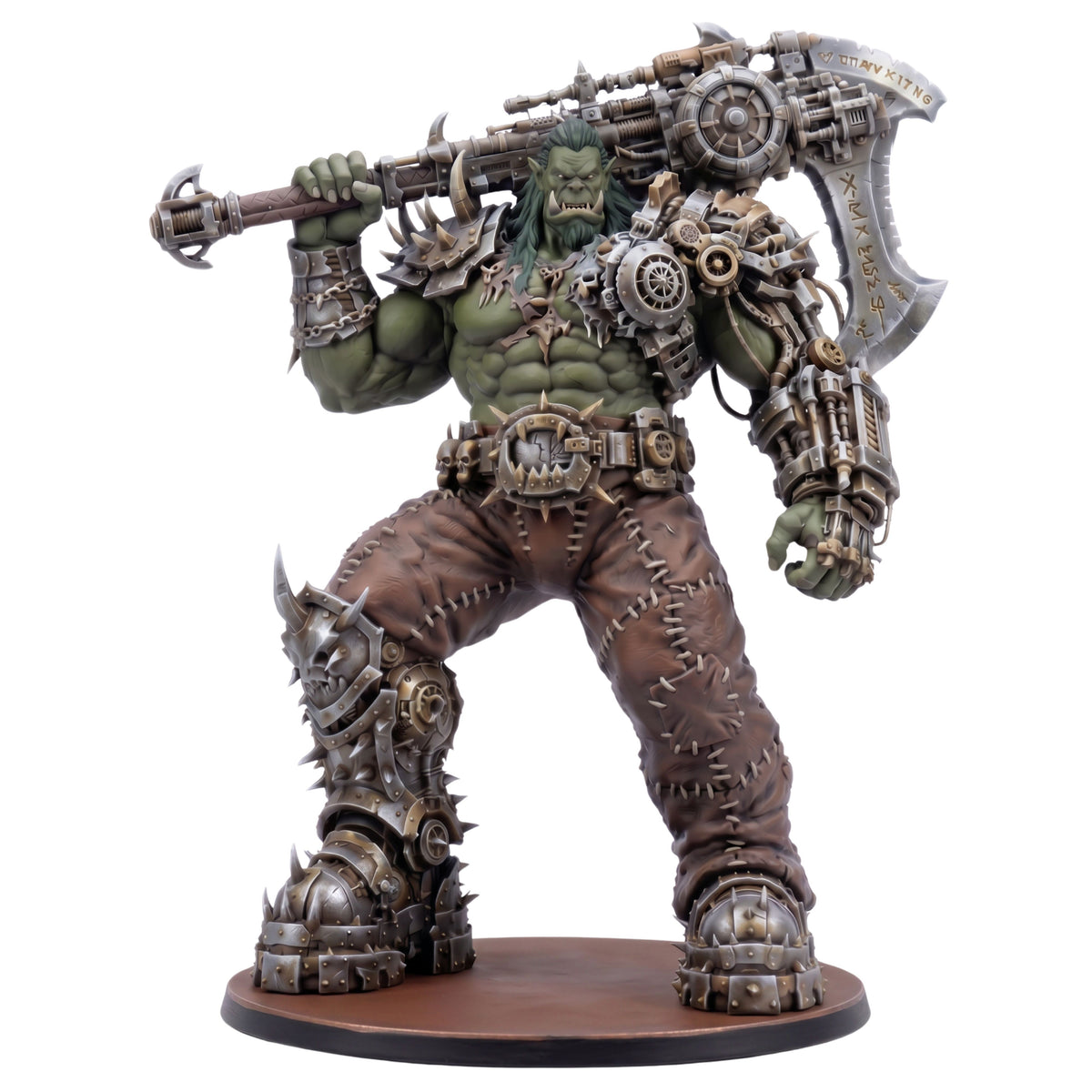 Vorgash Ironwake — painted reference; supplied unpainted