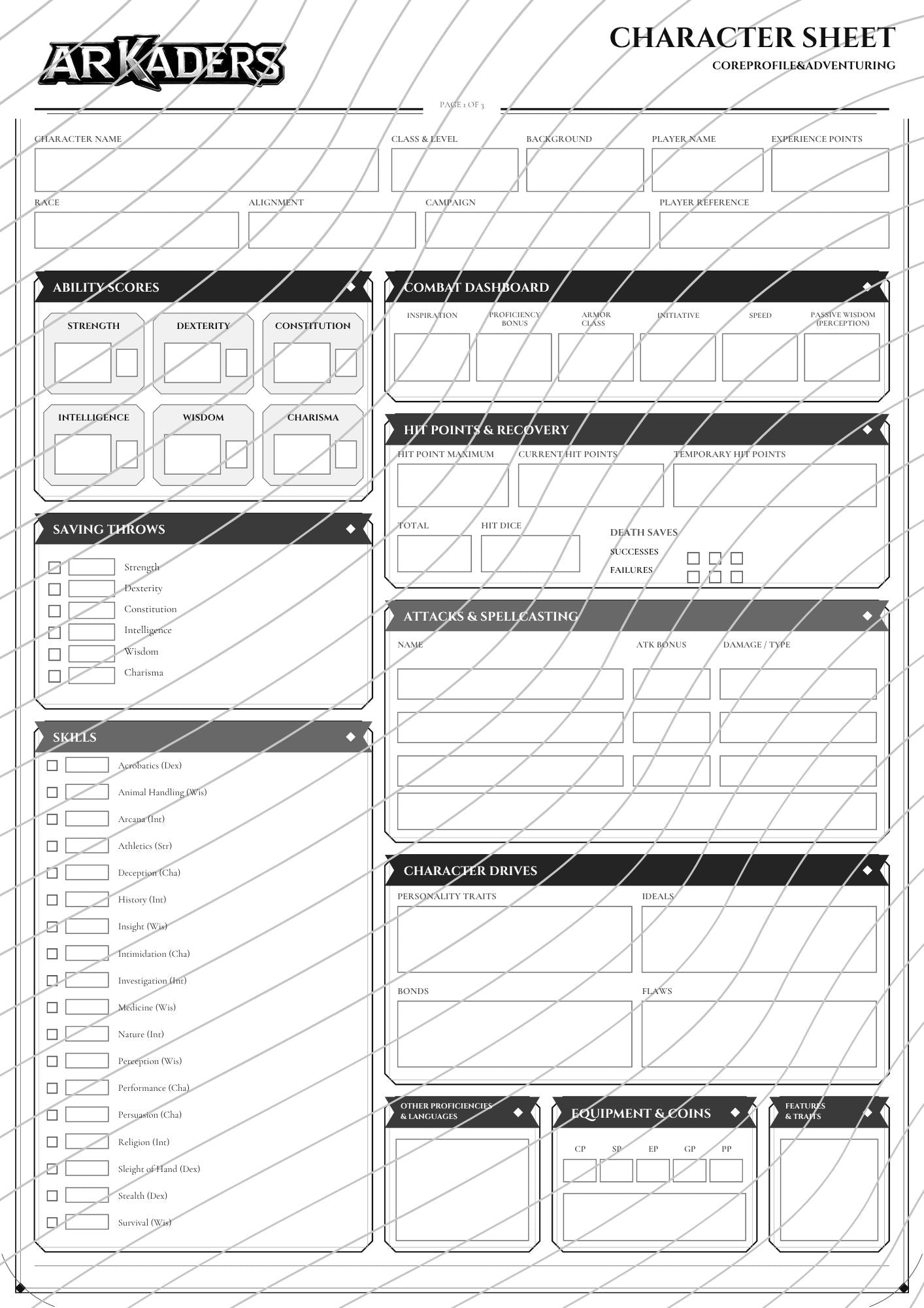 MERLIN CHARACTER SHEET (PDF FILE)