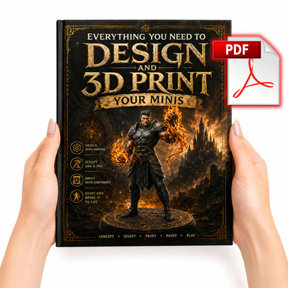 Design & 3D Print Your Minis: Complete Maker Kit