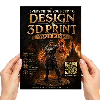 Design & 3D Print Your Minis: Complete Maker Kit