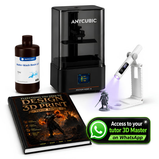 Design & 3D Print Your Minis: Complete Maker Kit
