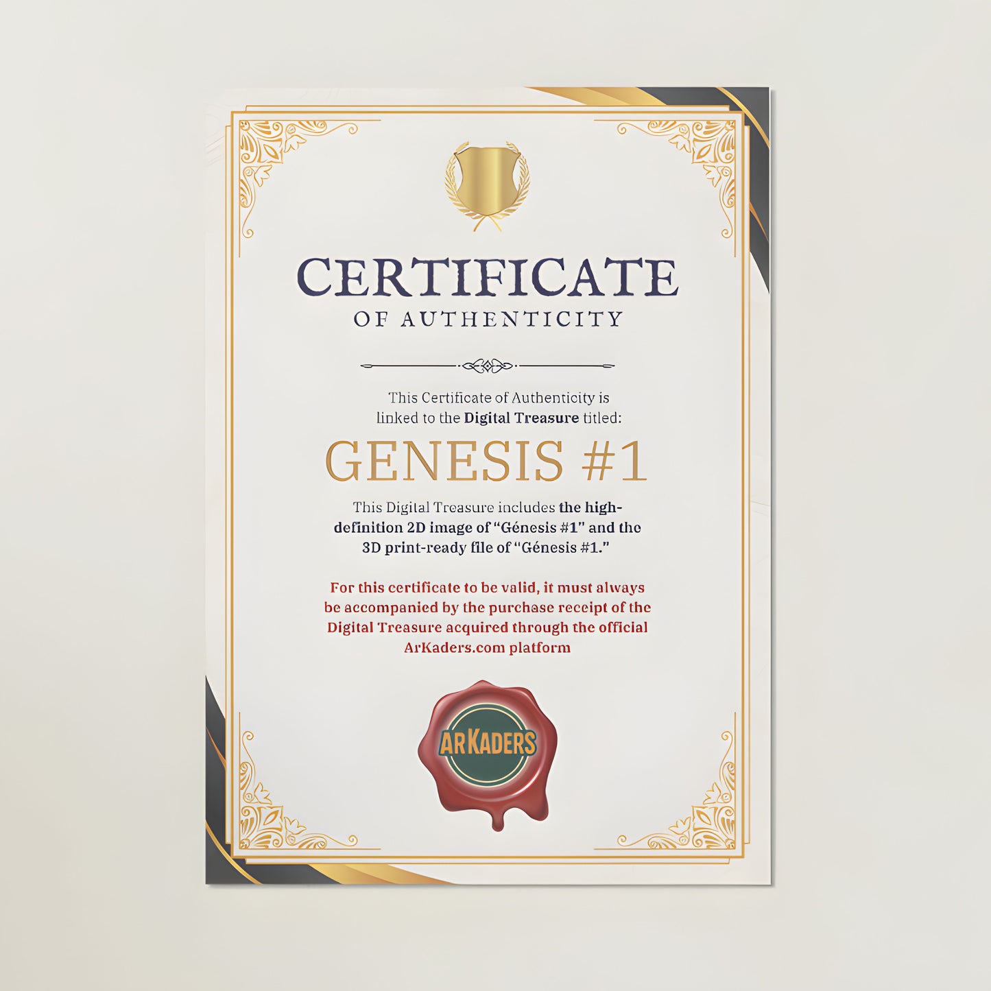 Genesis Digital Tresure #1