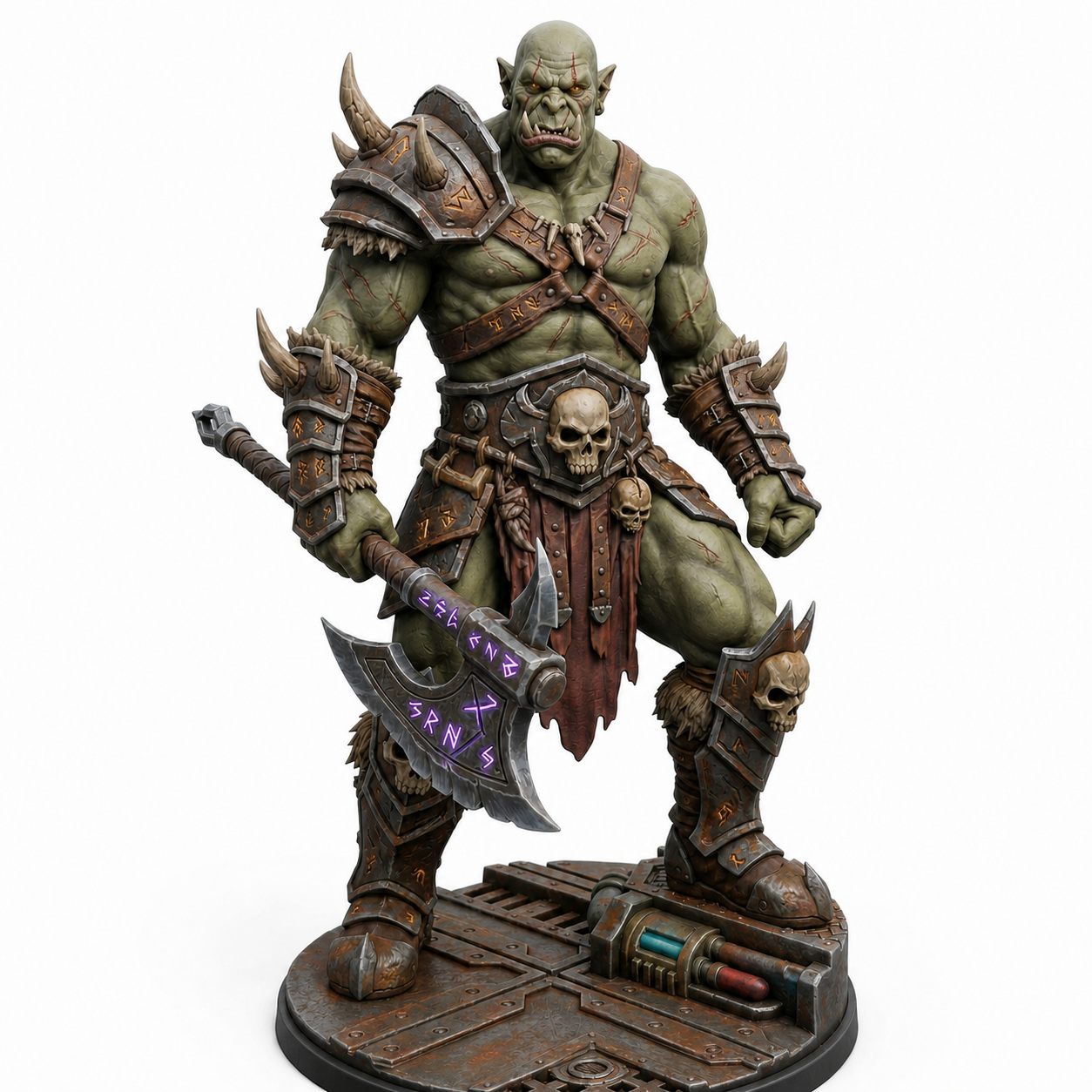 5_db65526c-a93a-4103-8b06-65430cf79064 painted premium resin miniature, front view
