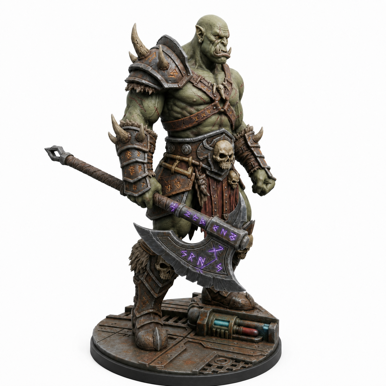 5_db65526c-a93a-4103-8b06-65430cf79064 painted premium resin miniature, left side view