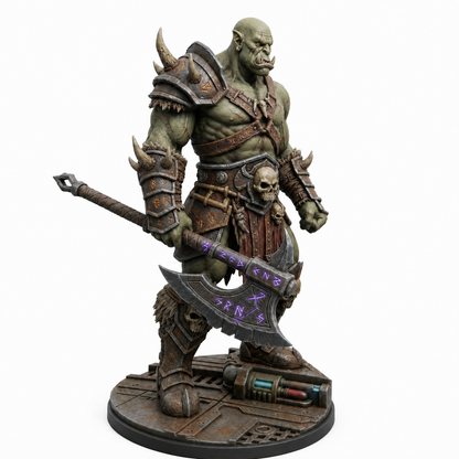 5_db65526c-a93a-4103-8b06-65430cf79064 painted premium resin miniature, left side view