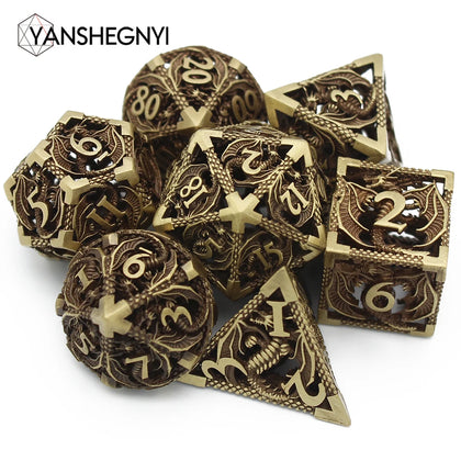 Dragonflight Hollow Metal Dice