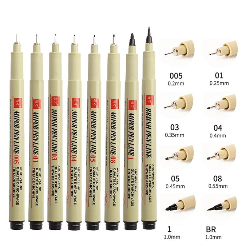 nkFlow: Set of 12 Ink Pens