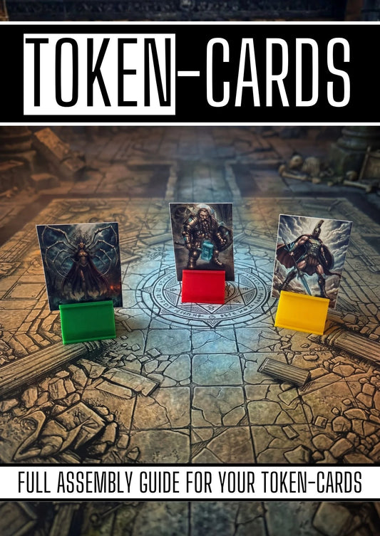 How To Play D&D Full Guide And How to Assemble Your Token-Cards