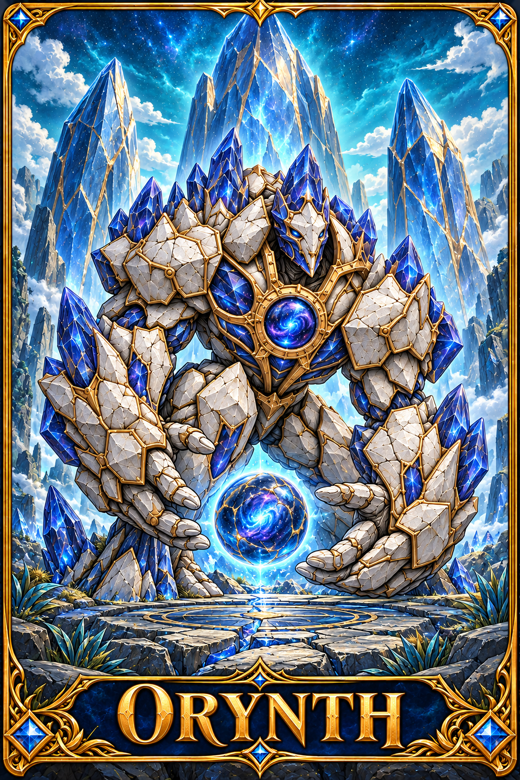 Included Token - Card artwork — ORYNTH-03 — detail preview; printed as a mini foldable token in the PDF