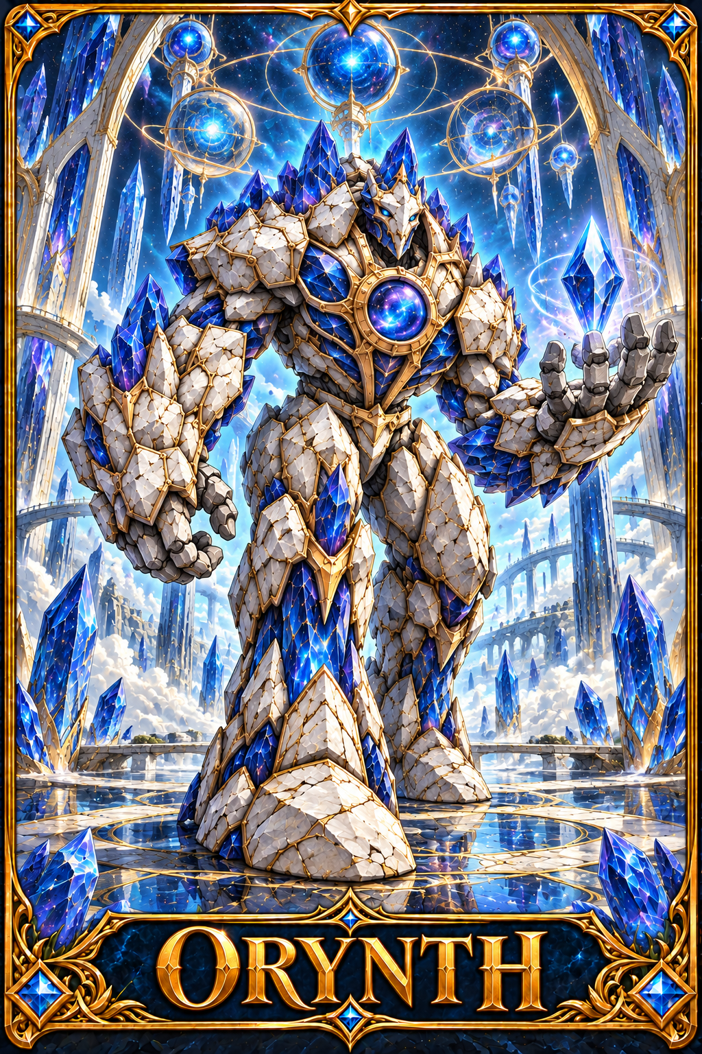 Included Token - Card artwork — ORYNTH-04 — detail preview; printed as a mini foldable token in the PDF