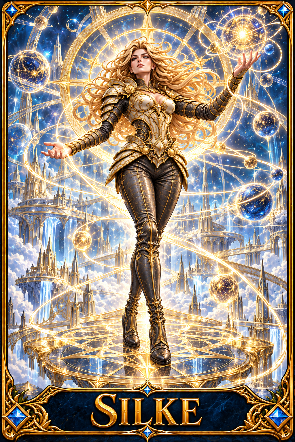 Included Token - Card artwork — SILKE-04 — detail preview; printed as a mini foldable token in the PDF