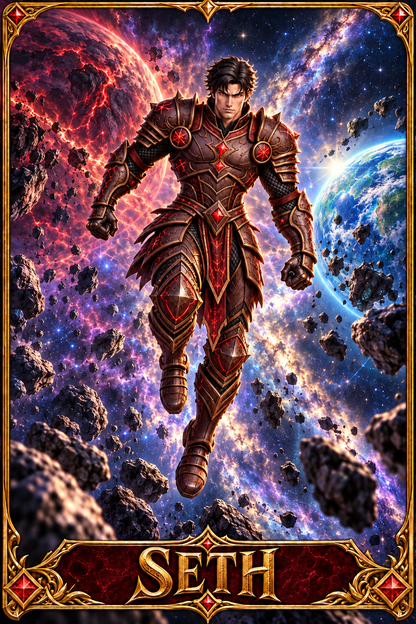 Included Token - Card artwork — SETH-05 — detail preview; printed as a mini foldable token in the PDF