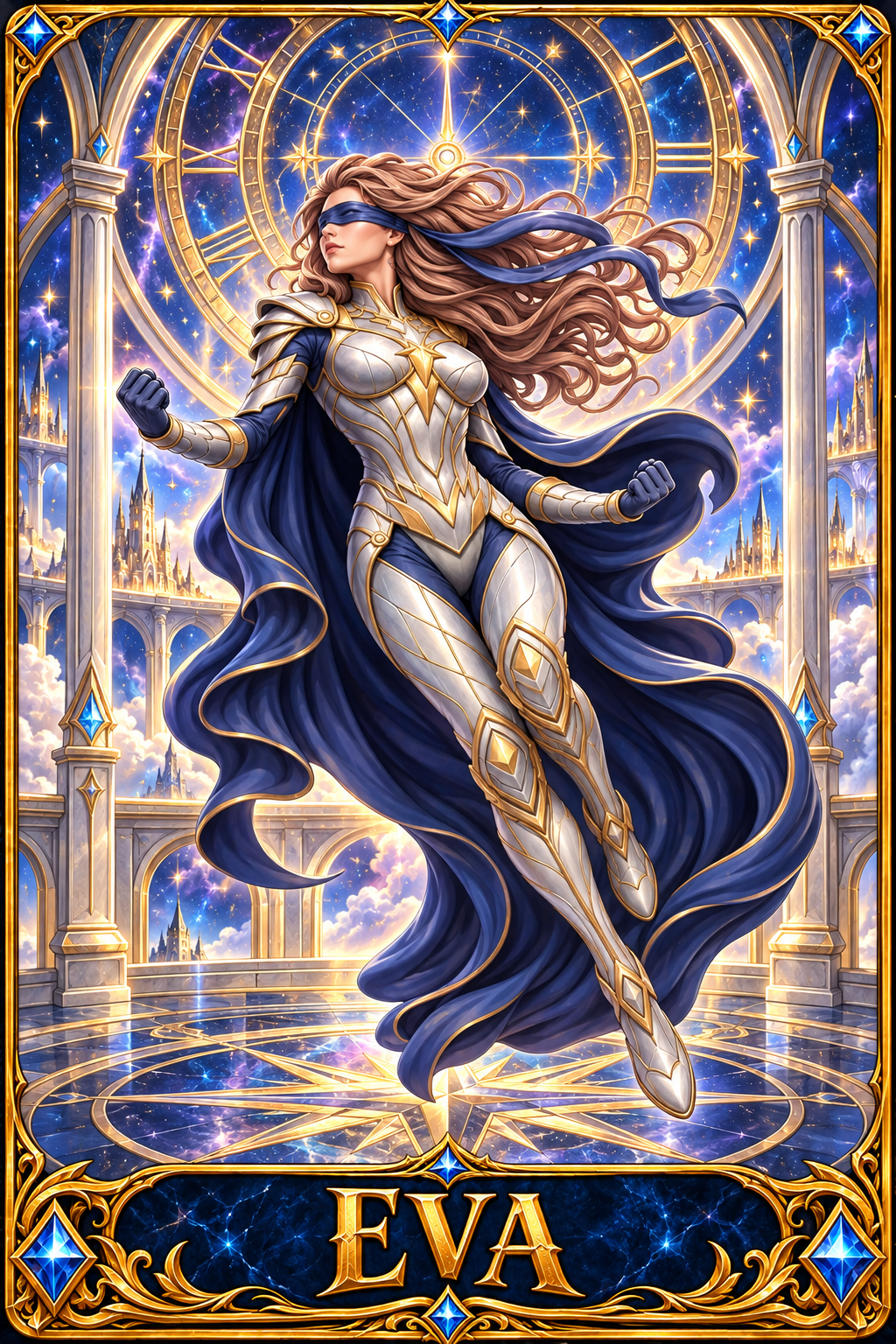 Included Token - Card artwork — EVA-01 — detail preview; printed as a mini foldable token in the PDF