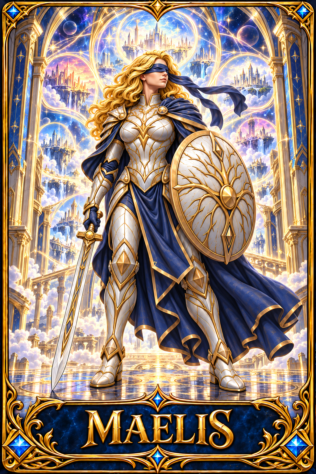 Included Token - Card artwork — MAELIS-04 — detail preview; printed as a mini foldable token in the PDF