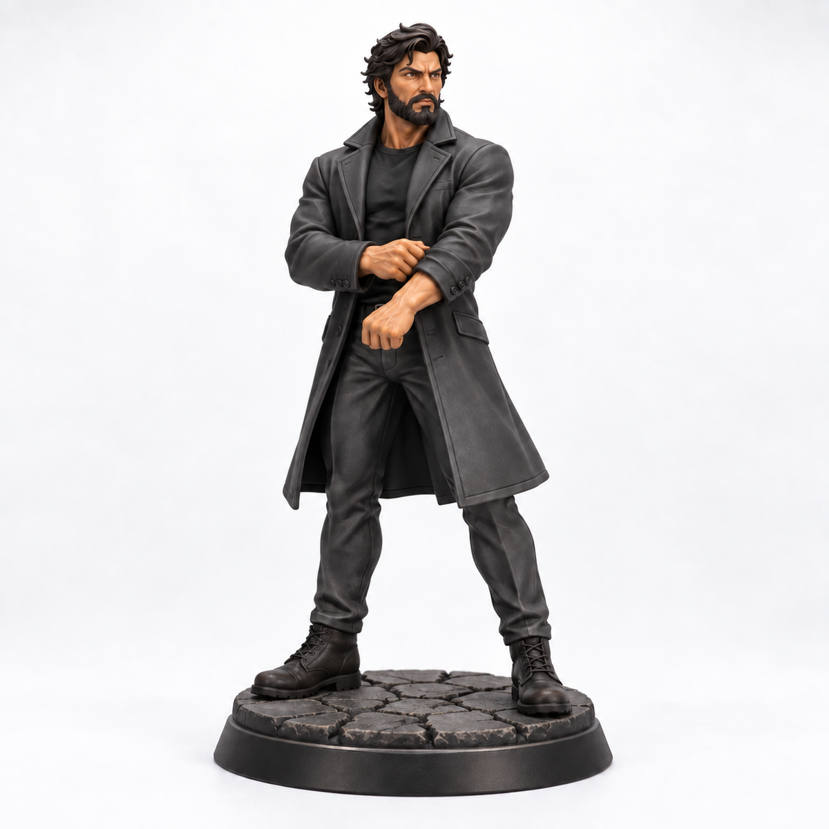Arthur in human disguise — painted reference