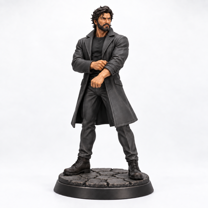 Arthur in human disguise — painted reference