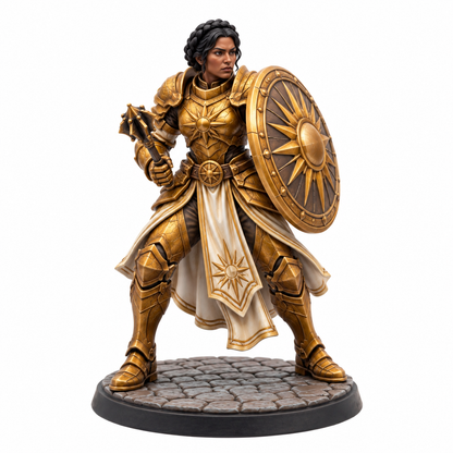 Aveline Solcrest — painted reference; supplied unpainted