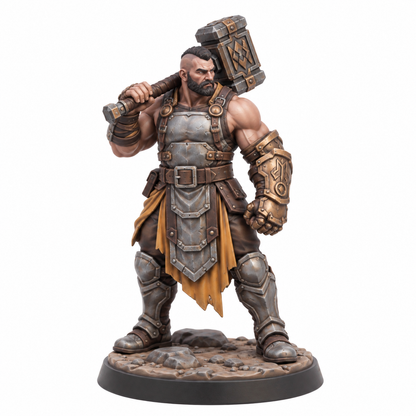 Borin Stonehand — painted reference; supplied unpainted