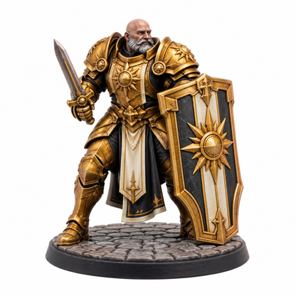 Bram Aurel — painted reference; supplied unpainted