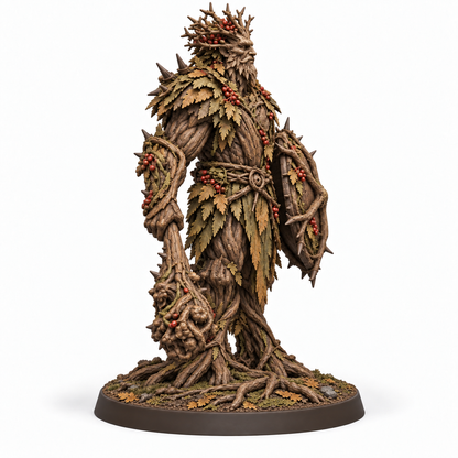 brannoc Treebas druid — painted colour reference, side