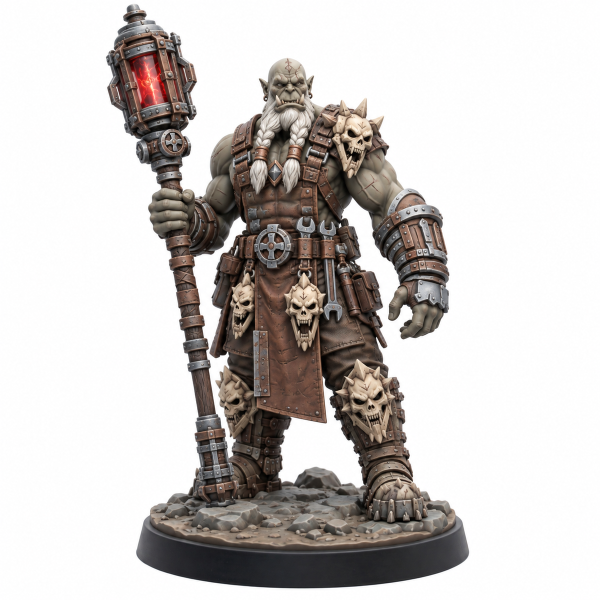 Drex Bonecode Ancestral Engineer — painted miniature