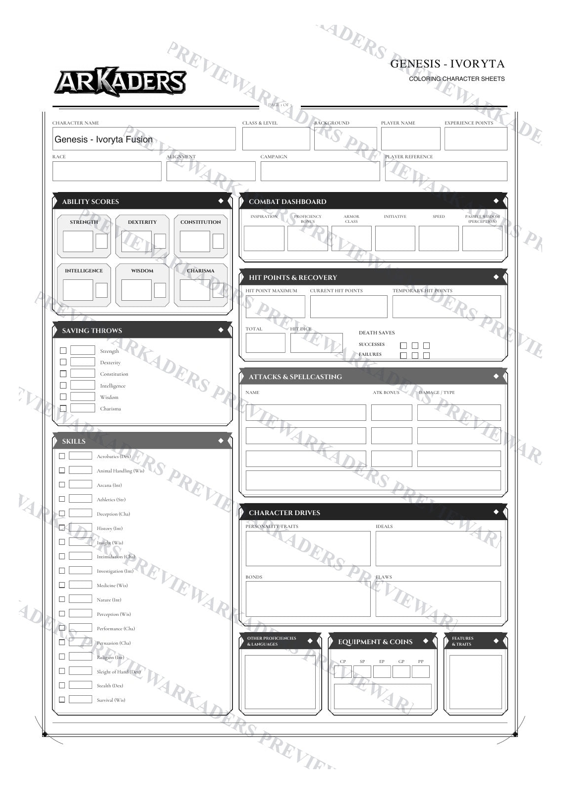 Genesis Ivoryta Fusion protected preview page 1