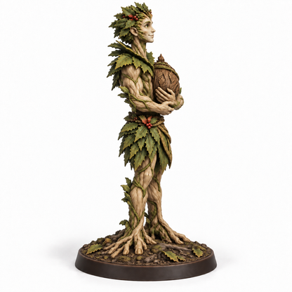 ilex Treebas druid — painted colour reference, side