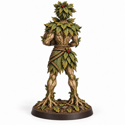 ilex Treebas druid — painted colour reference, back