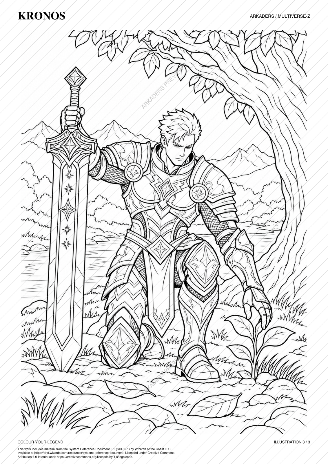 Kronos: Complete PDF page 6, protected preview. Digital PDF only.