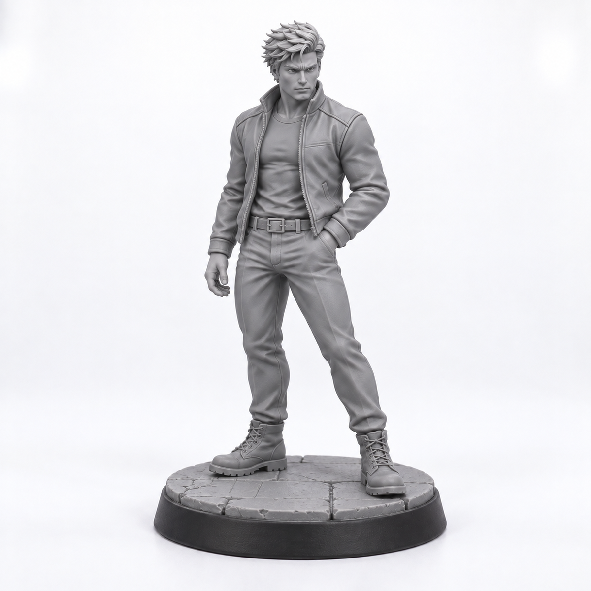 Lancelot in human disguise — unpainted grey resin