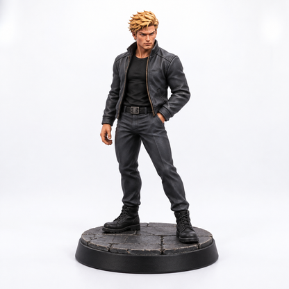 Lancelot in human disguise — painted reference